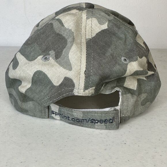 NASCAR Sprint Cup Series Camo Adjustable Strap Back Baseball Hat Cap - Picture 5 of 9